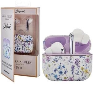 Laura Ashley Skylark Wild Meadow Floral True Wireless Stereo Bluetooth Earbuds